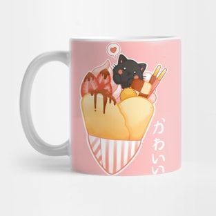 Harajuku cat creppe Mug